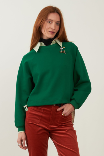 Sweatshirt Tender - Vert