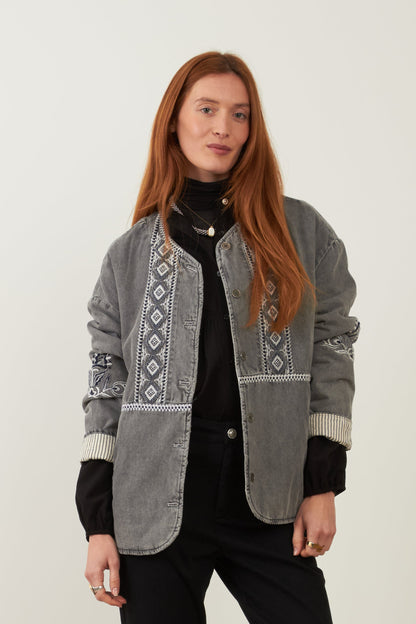 Veste Master - Denim gris