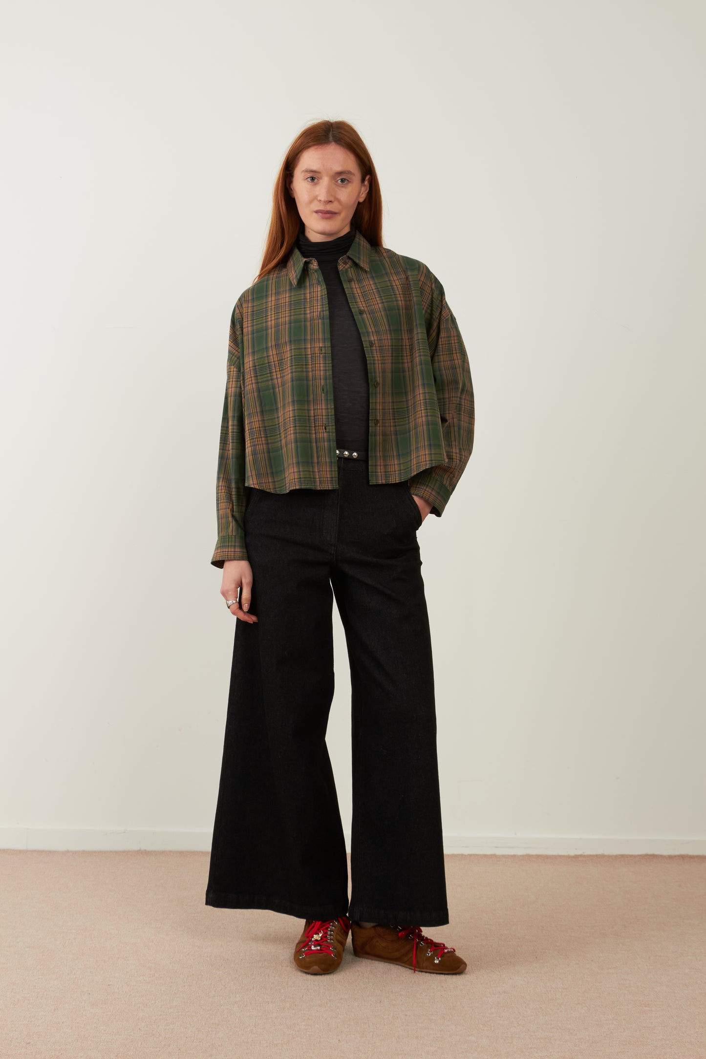 Pantalon large Aqua - Noir