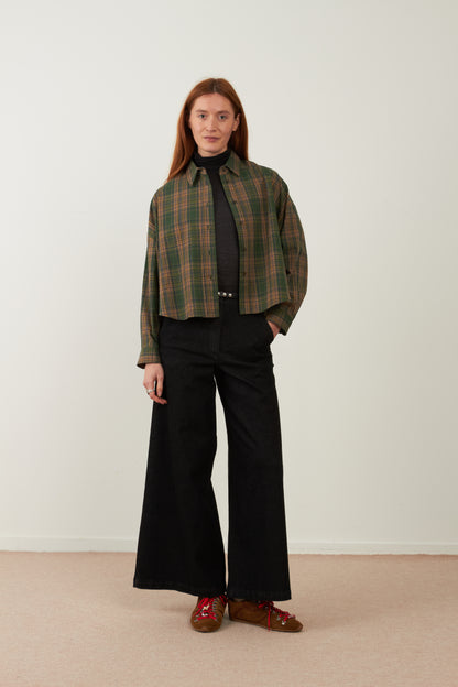 Pantalon large Aqua - Noir