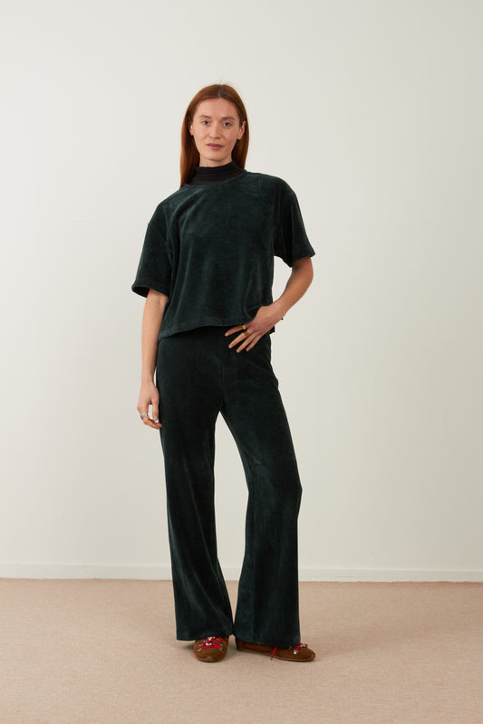 Pantalon velours Cola - Vert