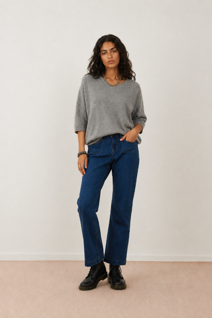 Pull angora Ida - Gris