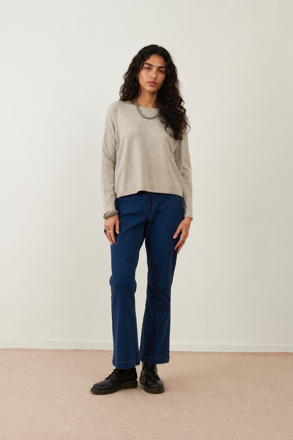 Pull Livia - Beige chiné
