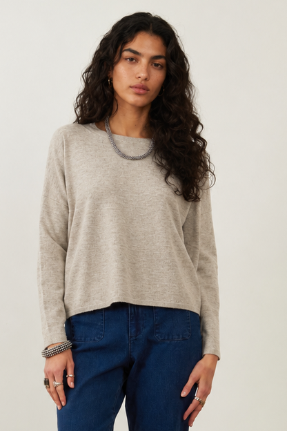 Pull Livia - Beige chiné
