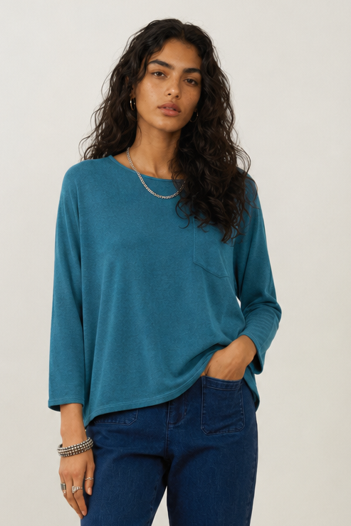 Pull laine Loreta - Canard