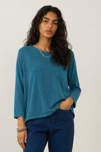 Pull laine Loreta - Canard