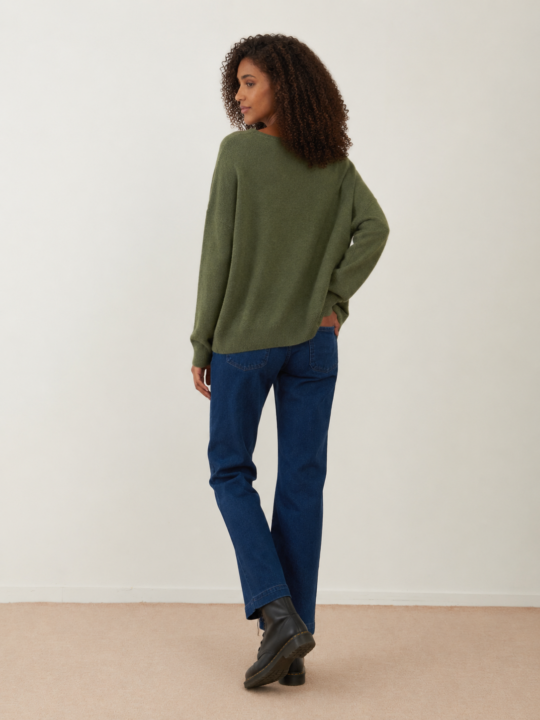 Pull angora Pim - Kaki