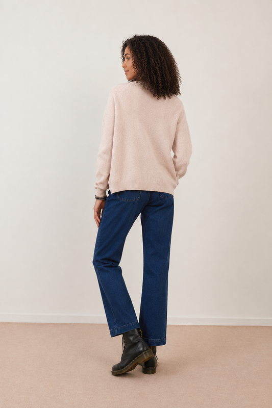 Pull angora Pim - Vanille