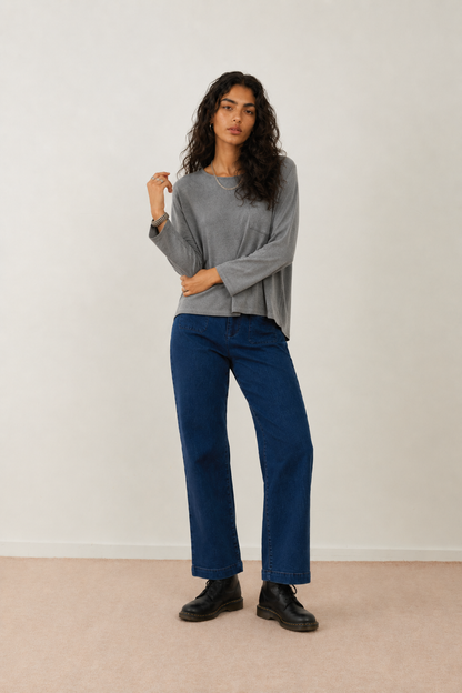 Pull laine Loreta - Gris