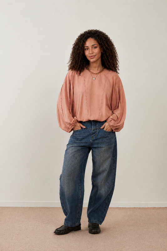 Blouse Arabesque - Blush