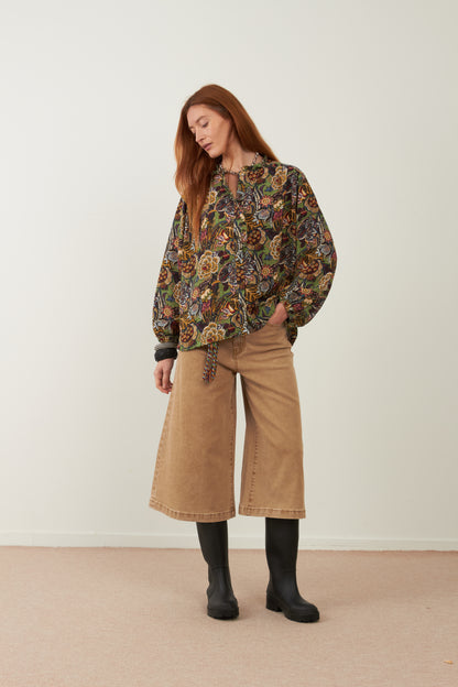 Chemise imprimé floral Cute - Steppe