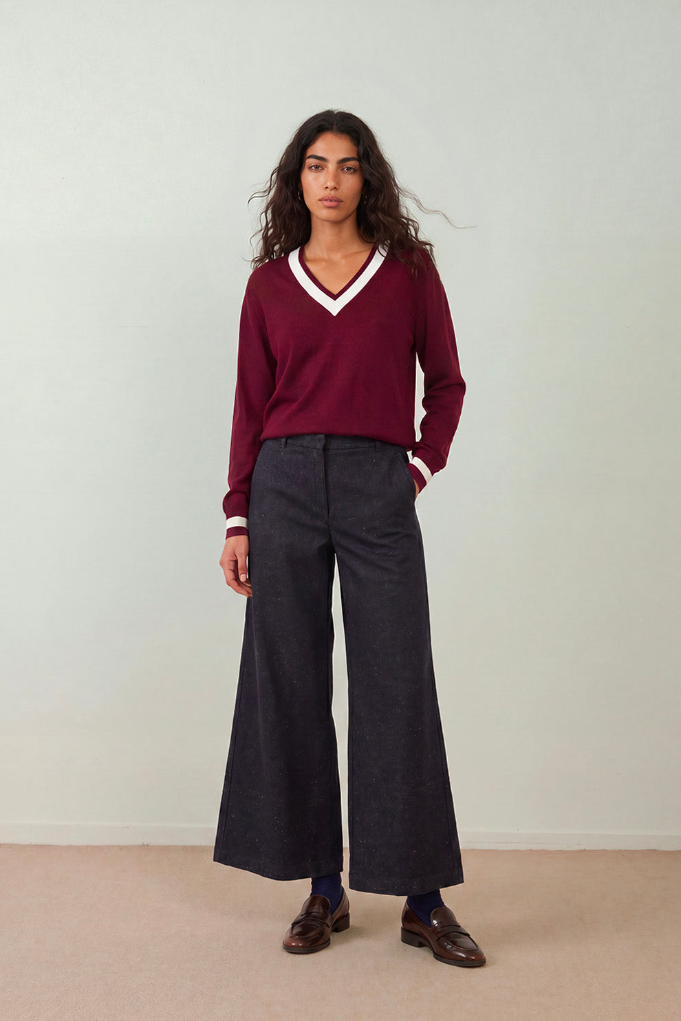 CRIQUETTE JUMPER - BORDEAUX