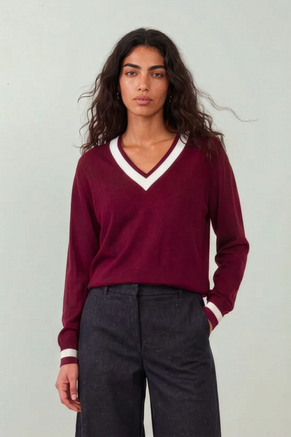 CRIQUETTE JUMPER - BORDEAUX