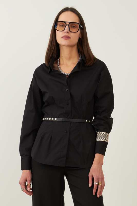 Chemise Lucky - Noir