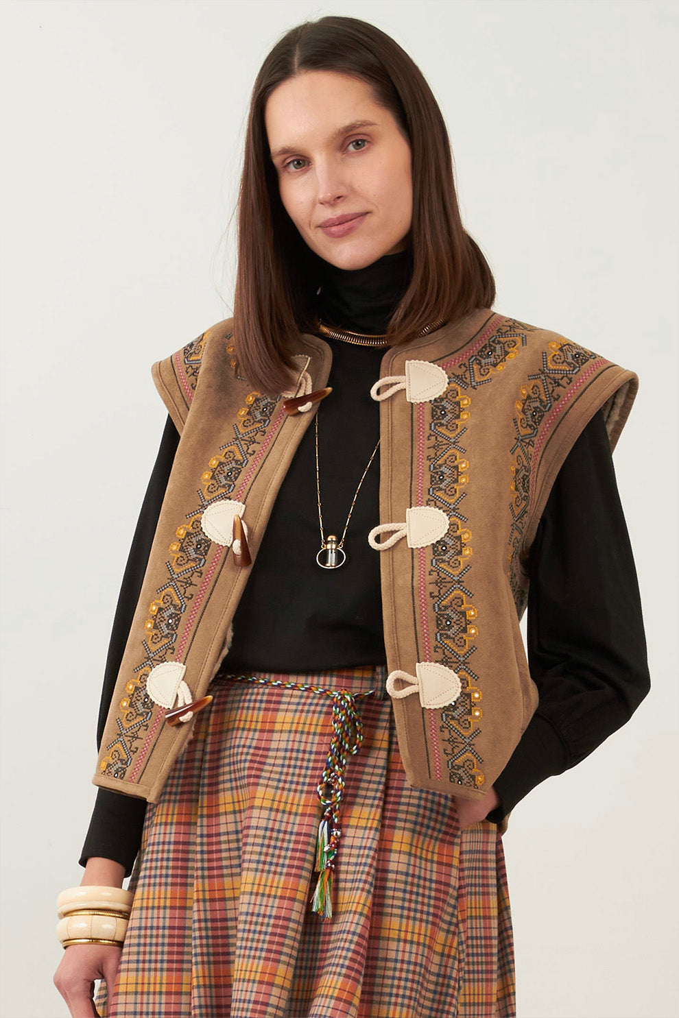 Gilet Gipsy - Camel
