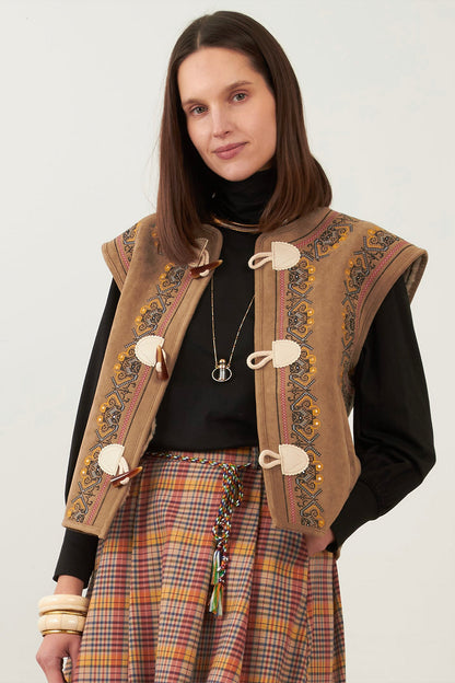 Gilet Gipsy - Camel