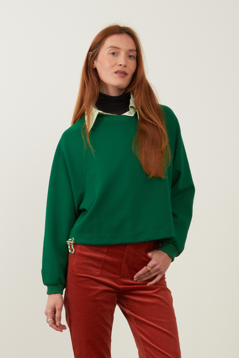 Sweatshirt Tender - Vert
