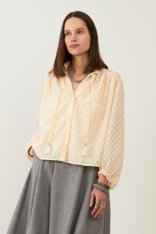 Blouse Biba - Ecru