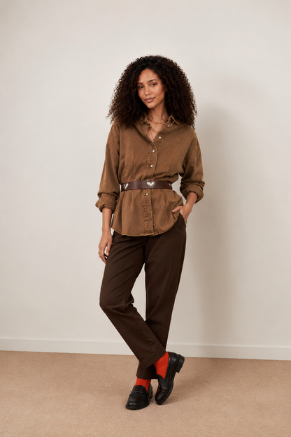 Pantalon Tom - Taupe