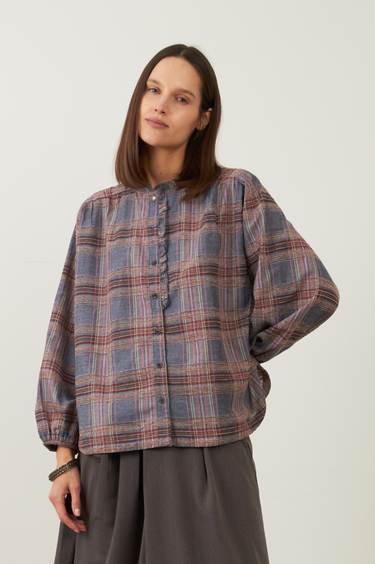 Chemise Cute - Carreaux denim