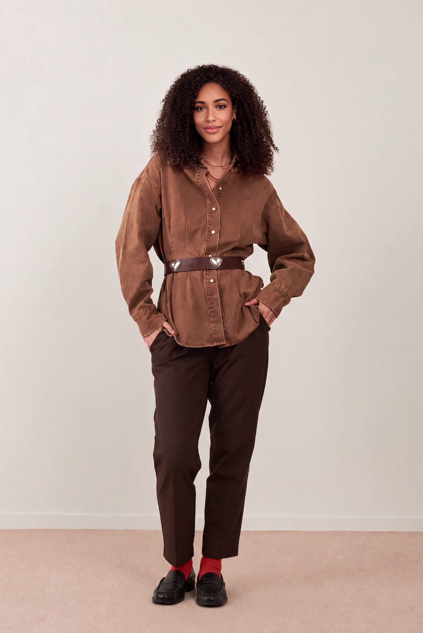 Pantalon Tom - Taupe