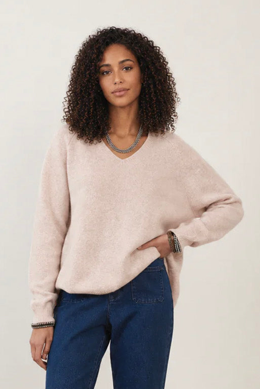 Pull angora Pim - Vanille