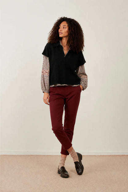 Pull sans manches Motel - Noir