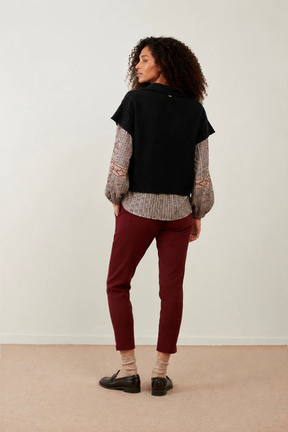 Pull sans manches Motel - Noir