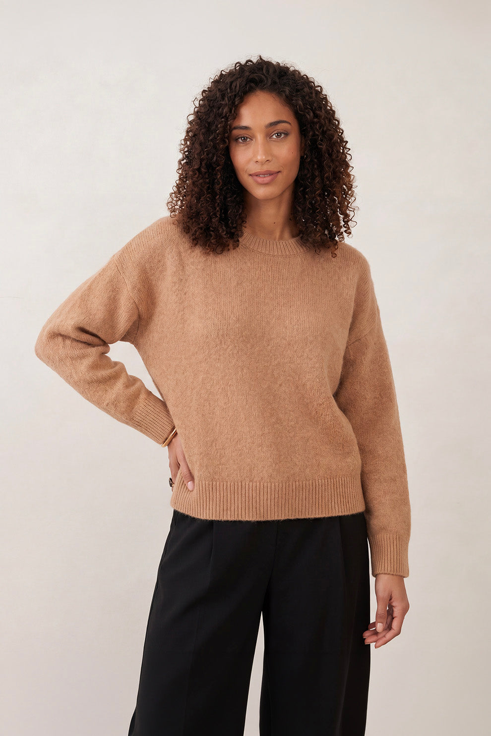THALITA SWEATER - CAMEL