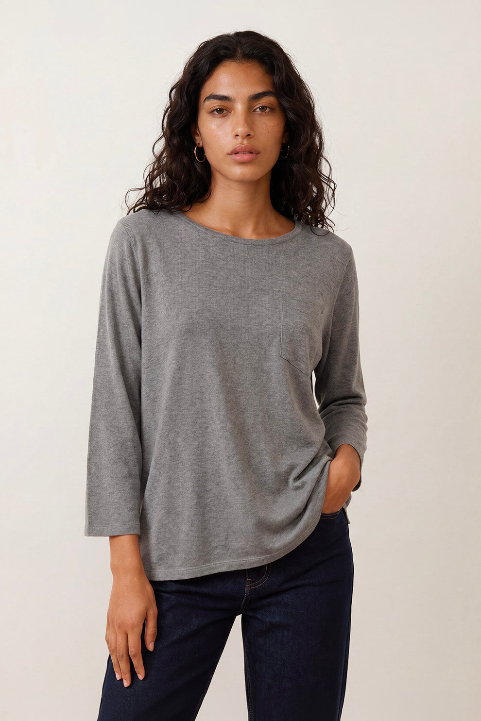 Pull laine Loreta - Gris
